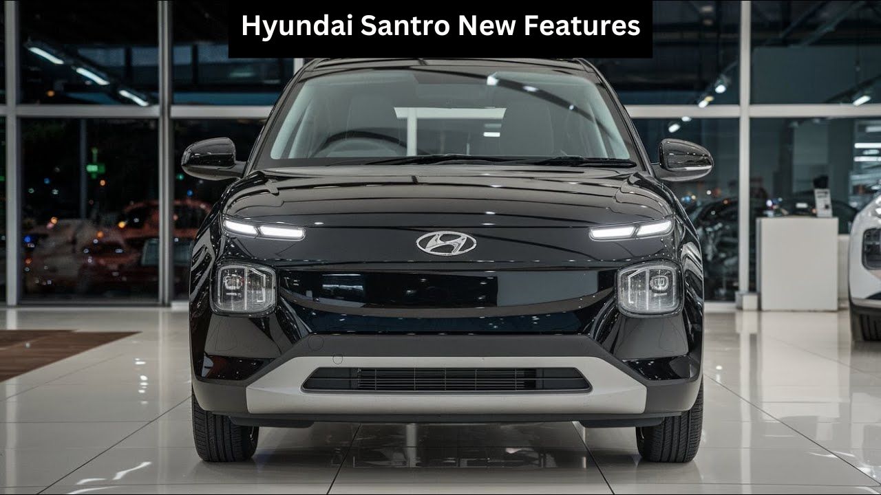 hyundai santro new features