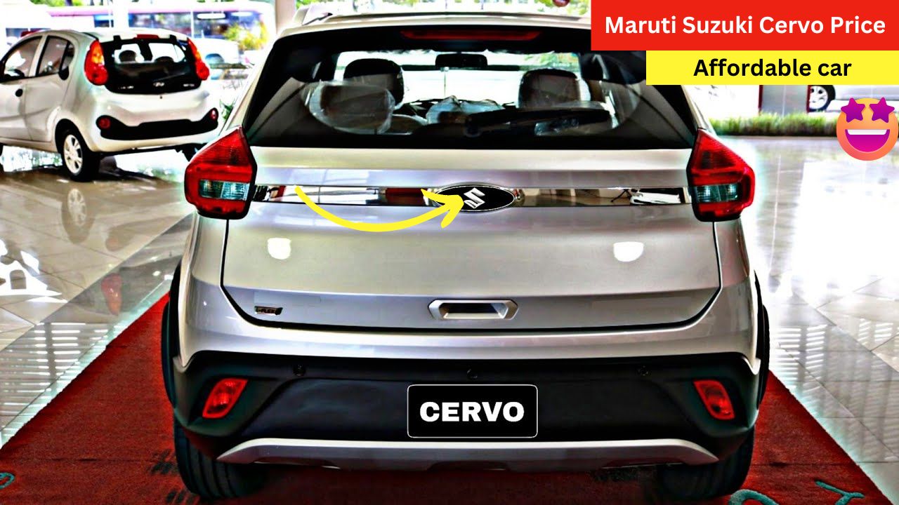 maruti suzuki cervo price